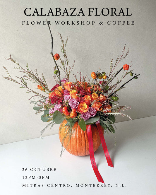 Curso Calabaza Floral 26 Octubre 2024